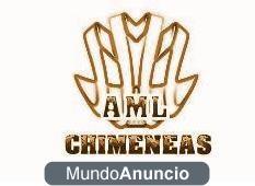 chimenea oferta solo en chimeneasaml  ESTUFA FERLUX DURCAL -RINCON CON LEÑERO