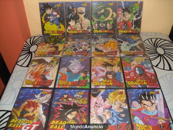 serie completa dragon ball remasterizada en 31 dvds