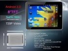 TABLET PC 8" 256 WFI ANDROID 2.2 - mejor precio | unprecio.es