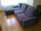 Vendo sofá moderno gris azulado, como nuevo - mejor precio | unprecio.es