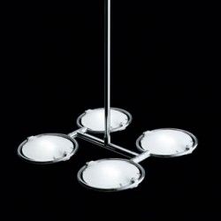 Fontana Arte Colgante nobi quattro luci g 4x120w r7s 230v c-8 diff - iLamparas.com