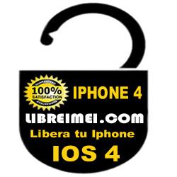 Liberar Iphone 4 - Liberacion por IMEI - Sevilla - Cadiz - Malaga - Barcelona - Madrid