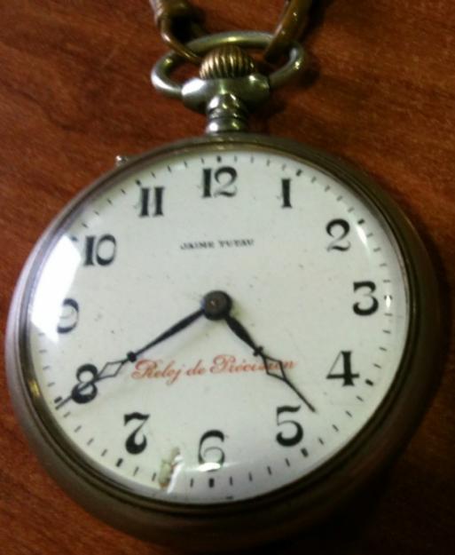 RELOJ DE BOLSILLO ANTIGUO JAIME TUTAU