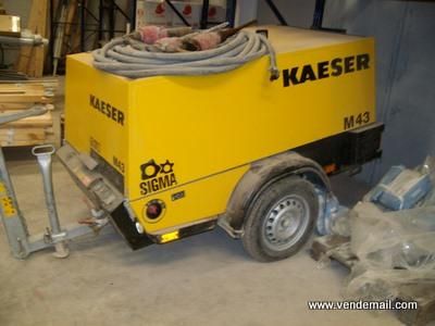 Compresor Kaeser mobilair M43.