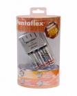 Cargador Rápido PENTAFLEX C 513 (2-4h) + 4 baterías AA 2.500 mAh - mejor precio | unprecio.es
