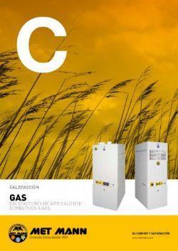 Calefactor de aire caliente doméstico a gas