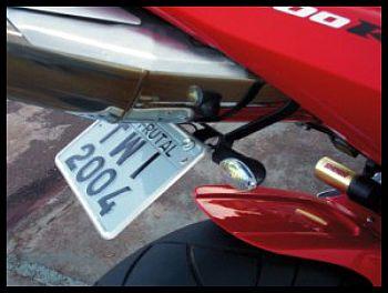 Suporte de placa Moto Honda  CBR 1000RR - Ferro