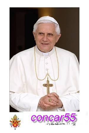FOTOGRAFÍAS oficiales del Vaticano, retrato de Su Santidad el Papa Benedicto XVI.
