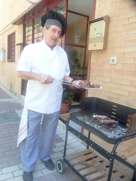 Cocinero parrillero a domicilio