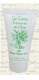 Gel crema contorno de ojos de Aloe vera