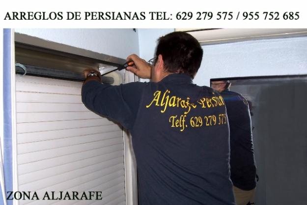 Reparacion de persianas en todo el Aljarafe