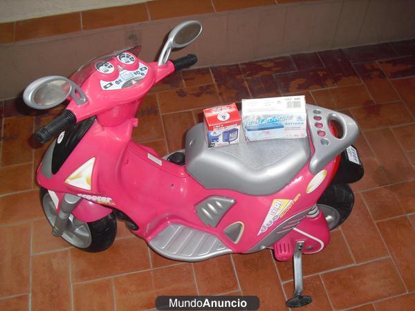 VENDO MOTO ELECTRICA SCOOTER GIRLS