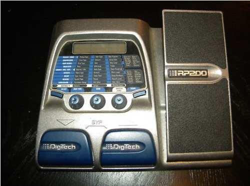 Pedalera Digitech RP200