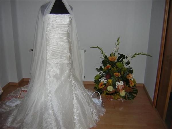 VENDO VESTIDO DE NOVIA MARCA LA SPOSA 2008 TALLA 36