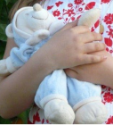 Compro peluche vestido azul musical - mejor precio | unprecio.es
