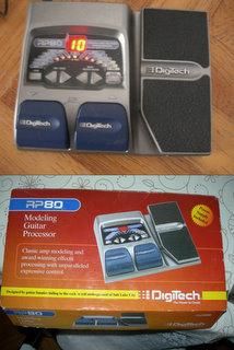 Pedalera multiefectos (para guitarra) Digitech RP80