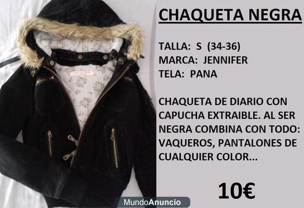 Chaqueta de pana con capucha extraible de marca