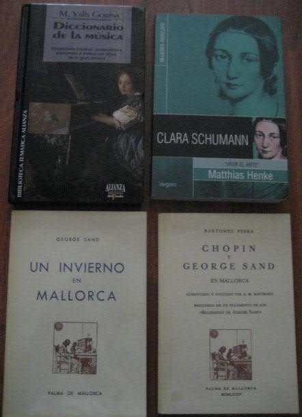 Lote de libros variados sobre musica