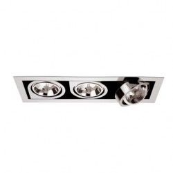 Vibia Corner Foco empotrable grande triple 3xQR111 - iLamparas.com