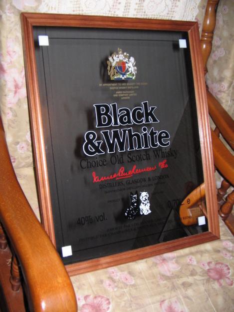 Cuadro espejo promocional Black and White