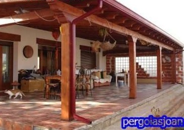 Porches y pergolas de madera