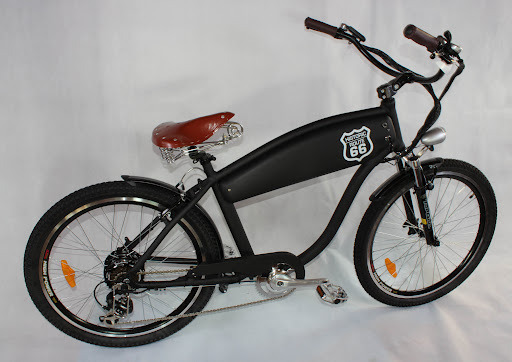 Bicicleta electrica choper vintage