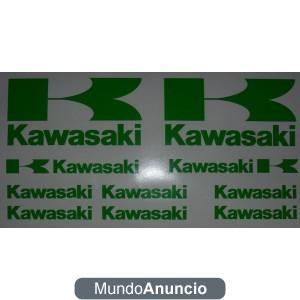 kit de pegatina kawasaki moto