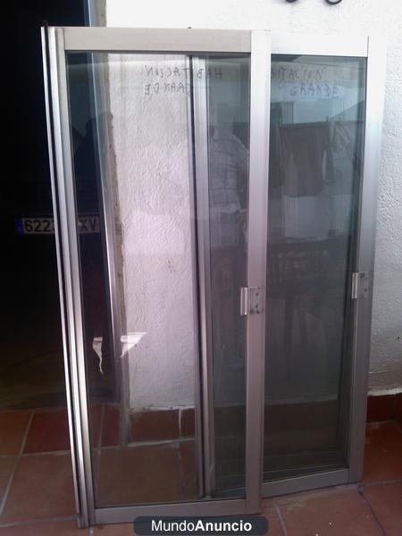 SE VENDEN VENTANAS DE ALUMINIO