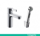 Hansgrohe - Mezclador monomando de lavabo con teleducha de bidé - mejor precio | unprecio.es