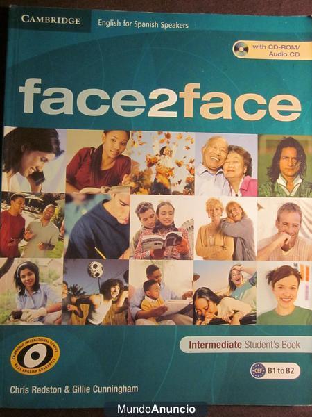 libros de ingles escuela de idiomas face2face