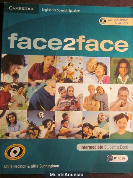 libros de ingles escuela de idiomas face2face