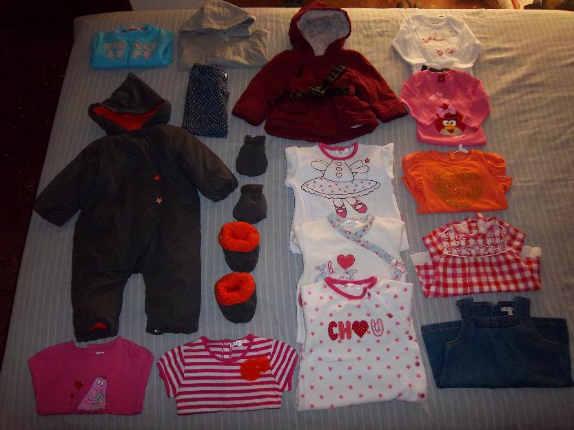 Lote de ropa 9 a 12 meses invierno