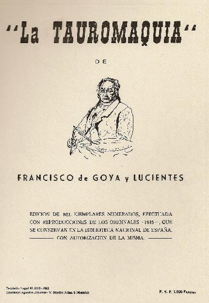 Tauromaqui de goya