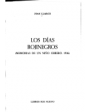 LOS DIAS ROJINEGROS - Memorias de un niño libertario.1936