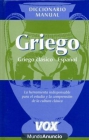 Diccionario Manual Griego clasico-Español. VOX - mejor precio | unprecio.es