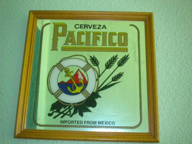 Cuadro espejo cerveza Pacifico