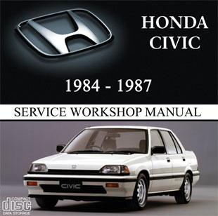 Honda Civic Ballade 1984 1987 Workshop Manual