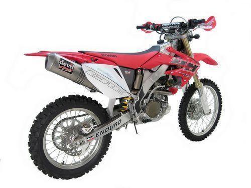 ESCAPE DEVIL 6 DAYS INOX GRENALLA LINEA COMPLETA HONDA 250-290 CRE-Xi 2007-08