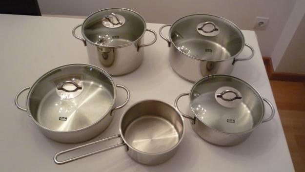 Vendo batería de cocina Fissler