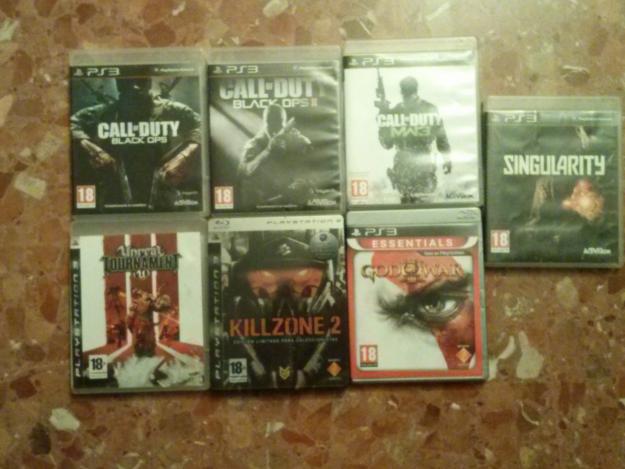 Vengo juegos de PS3 + Camara eye