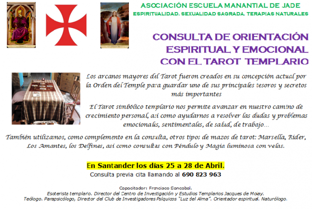 Orientacion con tarot templario