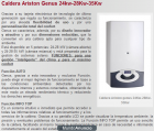 vendo caldera ariston genus 24/28/35 - mejor precio | unprecio.es