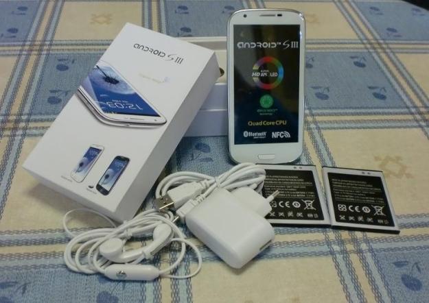 Móvil con Android similar al s3 libre fábrica