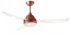 Italexport Remida Ventilador con Luz - Pintado Herrumbe - iLamparas.com - mejor precio | unprecio.es