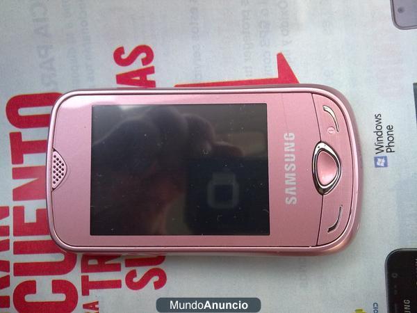 Samsung GT S3370,cuatribanda,color Rosa,impecable como nuevo