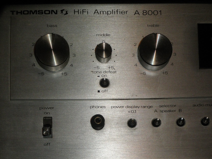 Thomson amplifier hifi A 8001