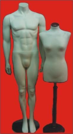 vendo maniquies 1 de hombre 1 de mujer 1 busto de mujer