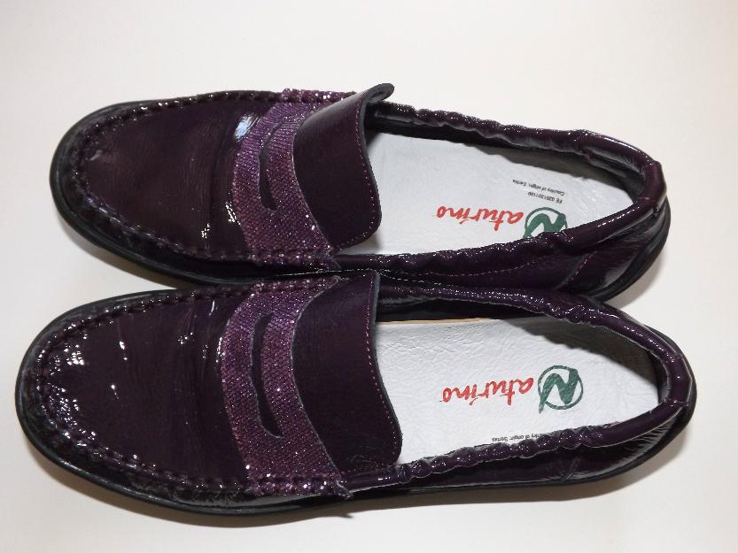 Zapatos morados nuevos chica nº37 Marca Naturino