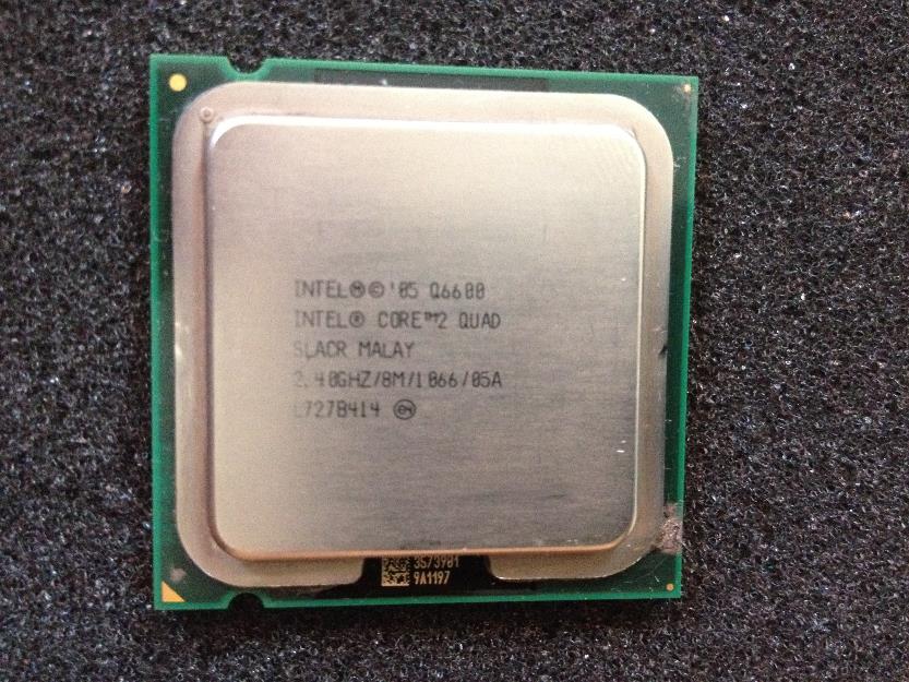 Intel core 2 quad Q6600 4x 2.4ghz 8mb fsb1066