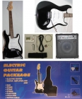 KIT GUITARRA ELECTRICA STRATOCASTER NEGRO Y AMPLI - mejor precio | unprecio.es